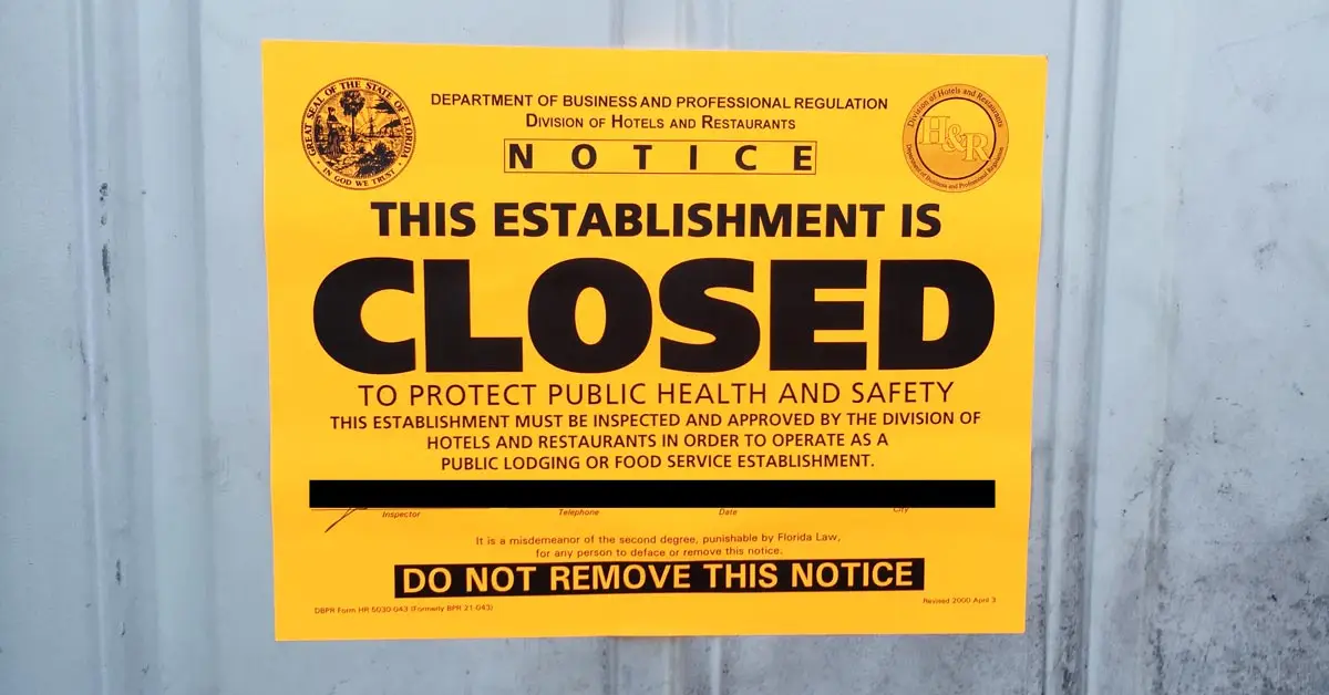 Avoid having your business shut down for pests