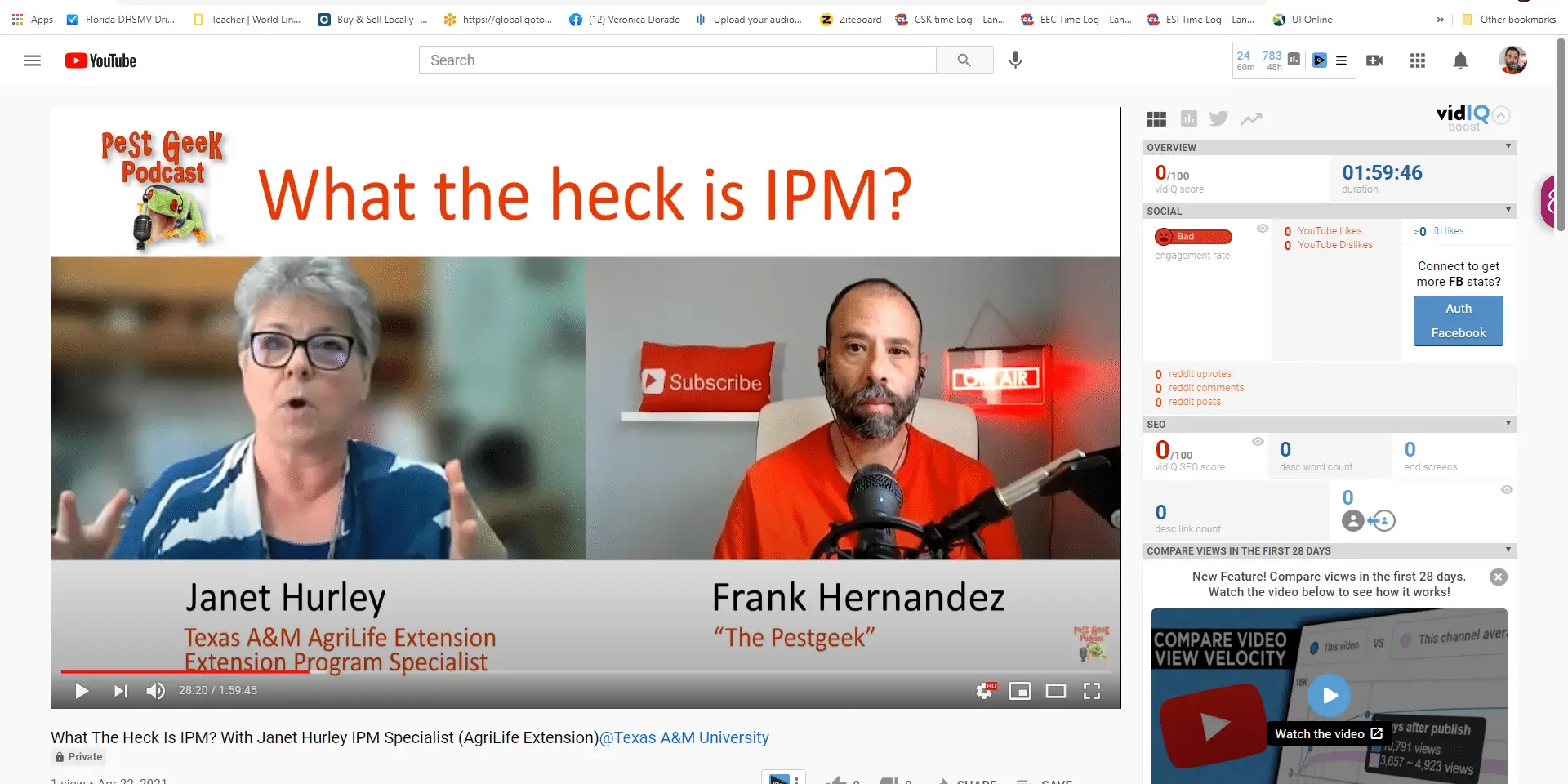 Figuring Out IPM With Janet Hurley Extension Program Specialist @Texas AgriLife.