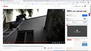 This is How We Rodent Proof a Roof With Foam as Part Of Our Comprehensive Exclusion Services.