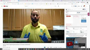 How To Treat A Typical Apartment Stove For German Cockroaches