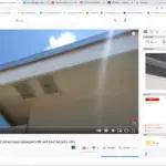 The only possible entry point for a roof rat, they did not repair it before installing new patio.