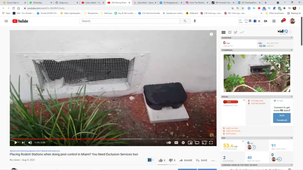 Placing Rodent Stations when doing pest control in Miami? You Need Exclusion Services too!