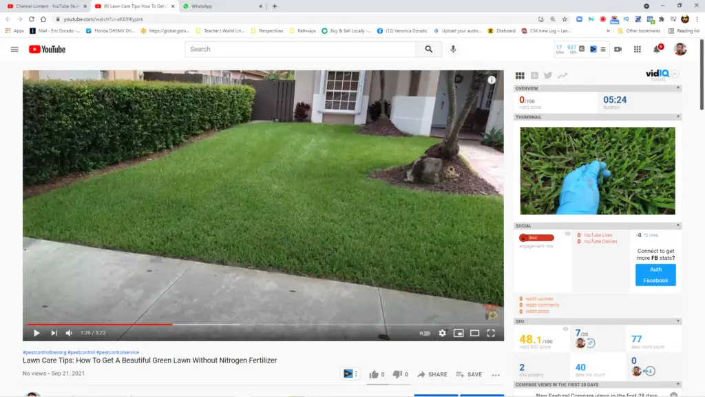 How You Can Get A Beautiful Green Lawn Without The Need For Nitrogen Fertilizer.