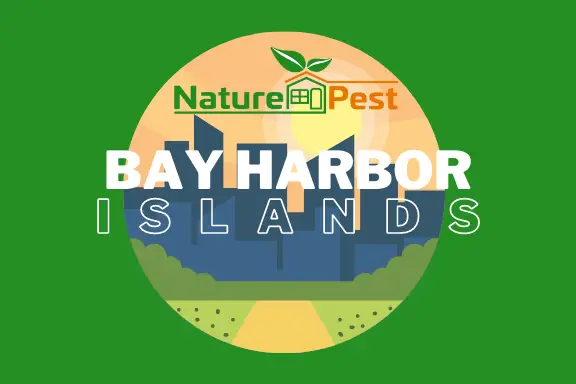 city sign posts Bay Harbor Island