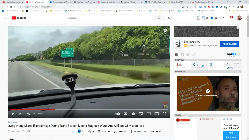 If You Live Near The Florida Turnpike, You Will Have Major Mosquito Issues During Rainy Season! Here’s Why!
Detach