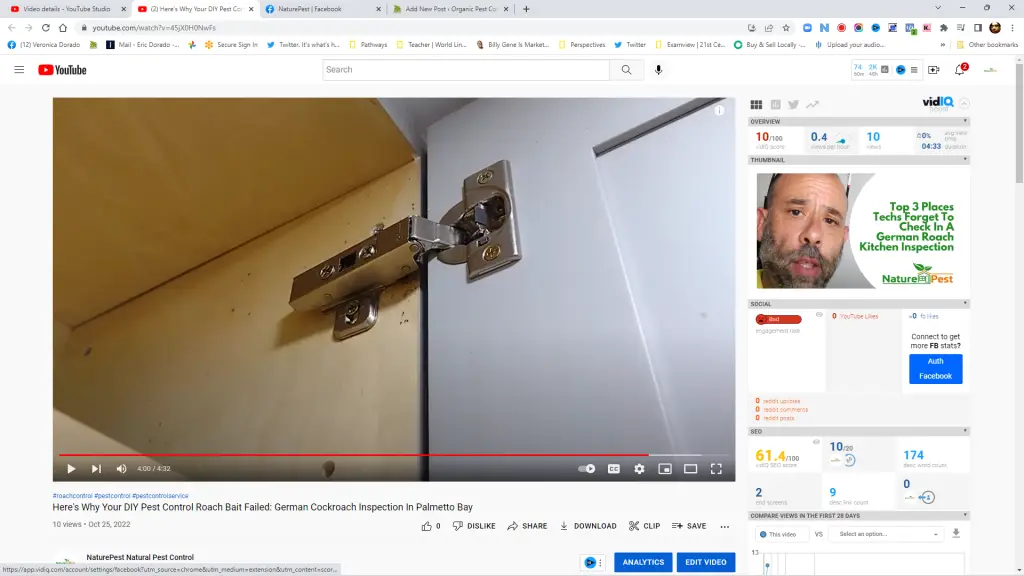 Understanding Why Your DIY Pest Control Roach Bait Failed: German Cockroach Inspection In Palmetto Bay