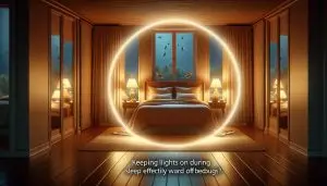 sleeping with lights ineffective