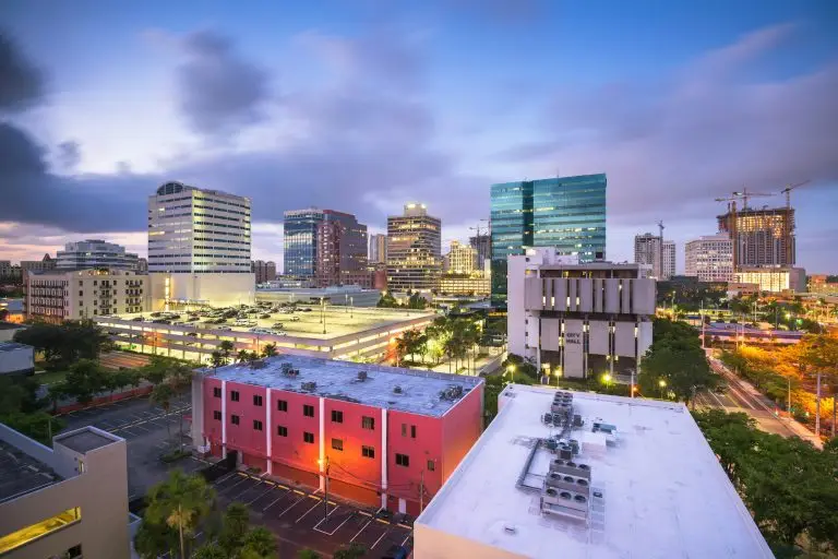 Ft. Lauderdale, Florida, USA Downtown