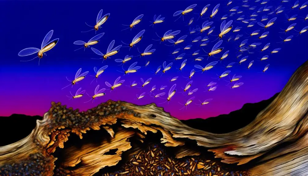 termites can fly occasionally
