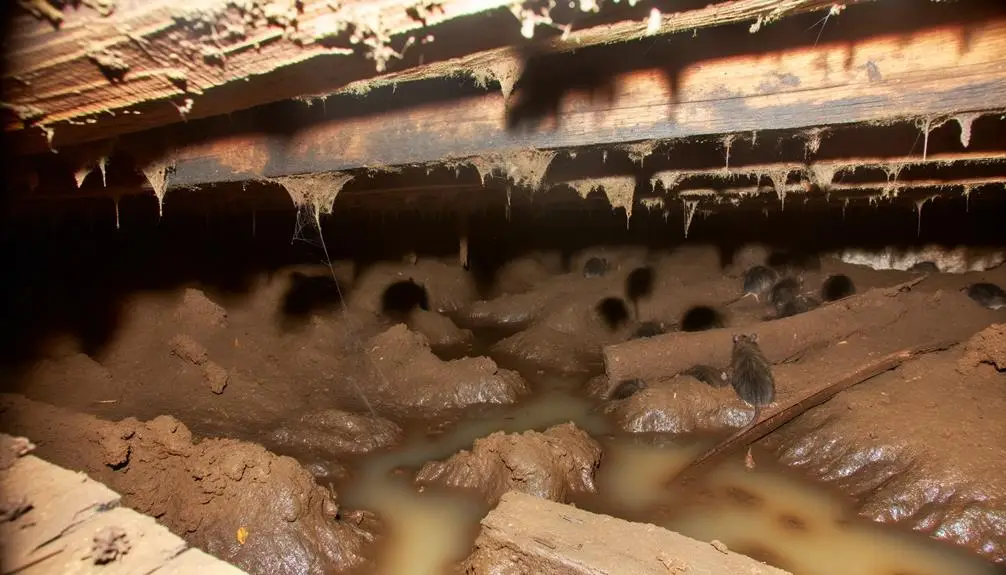 moisture attracts pest infestations