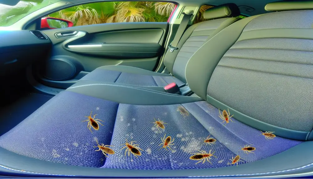 bed bugs in rideshare florida