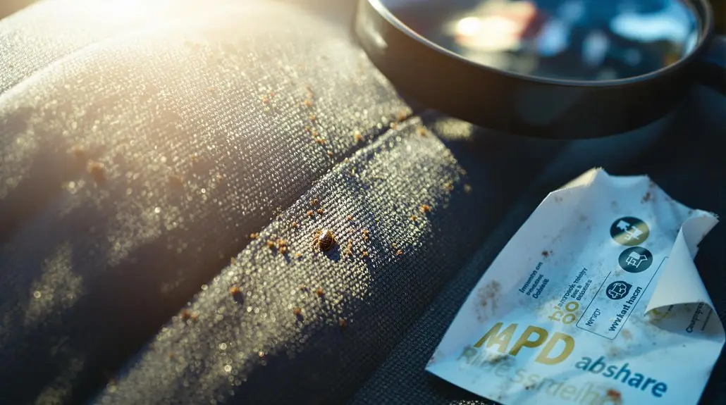 detecting bed bugs cars