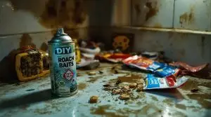 diy aerosol spray ineffective cockroaches