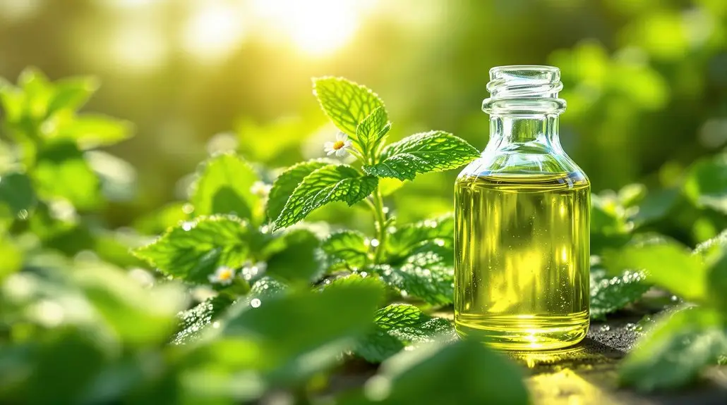 peppermint oil ecological effects
