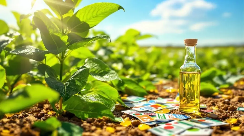 soybean oil pesticide effectiveness