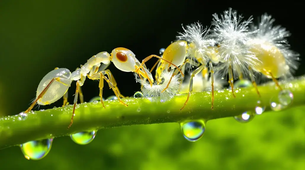 Ghost Ants and Invasive Mealybugs interaction
