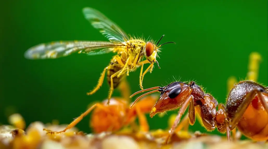 Decapitating Flies That Parasitize Red Imported Fire Ant Solenopsis Invicta in Florida. 3 pest management using natural predators