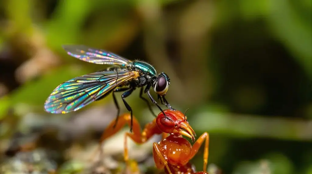 pseudacteon flies parasitize fire ants