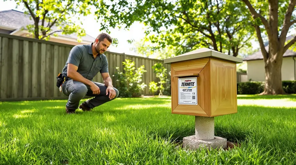Pros and Cons of Termite Bait Stations 1 installation and property compatibility