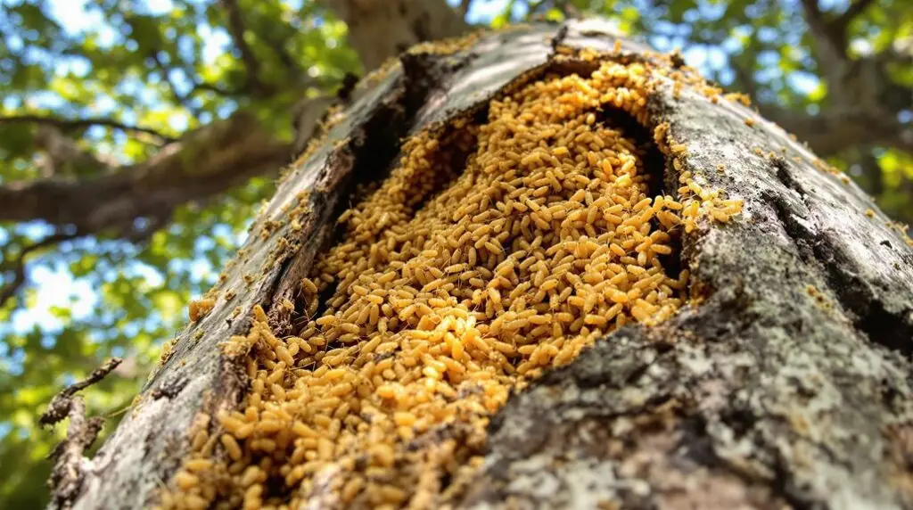 termite threat to trees