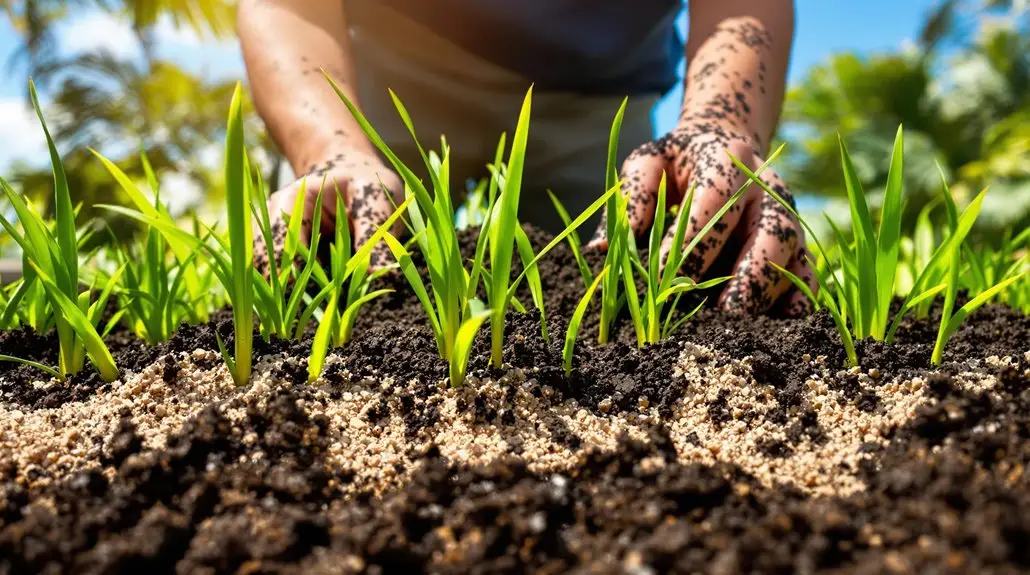 Compost Service For St Augustine Grass in South Florida 4 improving sandy soil conditions