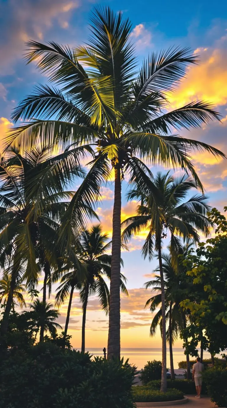 Kendall West FL Palm Tree