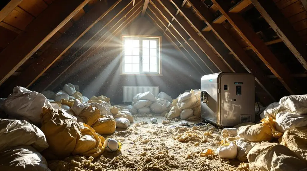 attic cleaning and sanitization