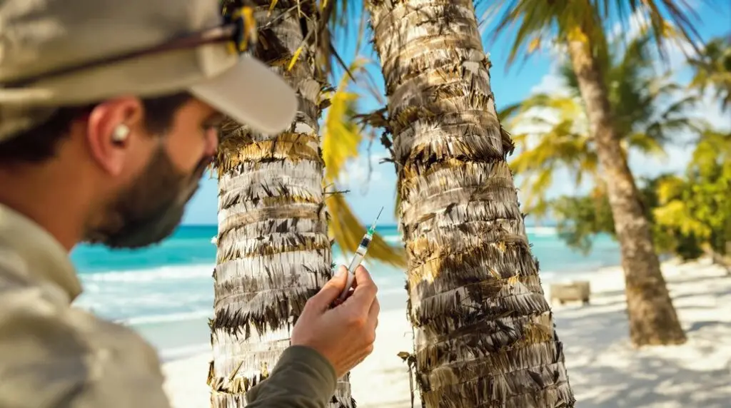 eco friendly palm tree treatment