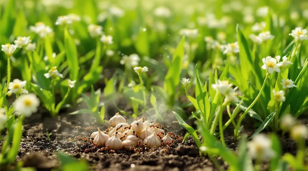Using Garlic Against Red Imported Fire Ants 6 garlic as eco friendly deterrent