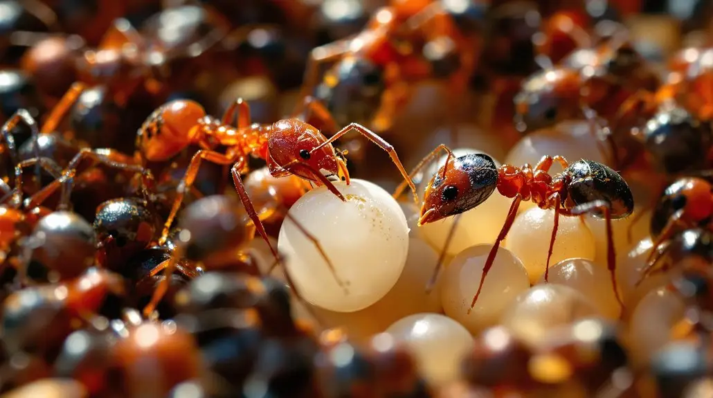 hormonal influence on ant behavior
