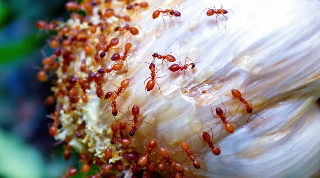 Using Garlic Against Red Imported Fire Ants 2 invasive aggressive fire ants
