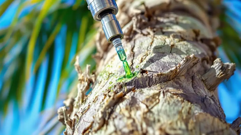 palm tree micronutrient injections